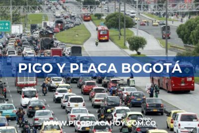 pico y placa Bogota particulares 2 Pico y Placa en Bogotá para Vehículos Particulares