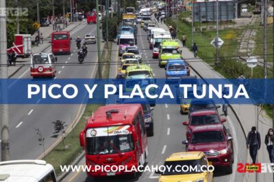 pico y placa Tunja particulares 1 Pico y Placa en Tunja para Vehículos Particulares
